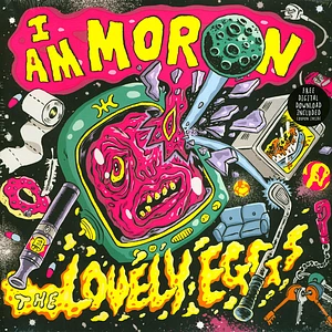 The Lovely Eggs - I Am Moron Neon Yellow Vinyl Edition