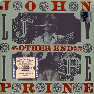 John Prine - Live At The Other End, Dec. 1975 Record Store Day 2021 Edition