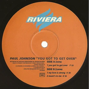 Paul Johnson - You Got To Get Over