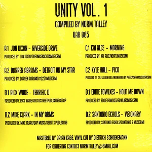 V.A. - U.N.I.T.Y Volume 1