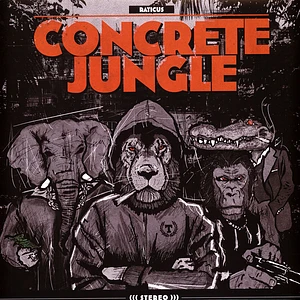 Raticus - Concrete Jungle White w/ Red Splatter Vinyl Edition