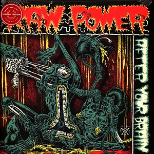 Raw Power - After Your Brain White / Red Splatter Vinyl Edition