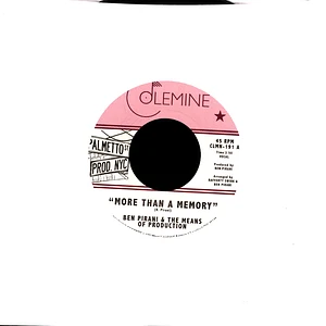 Ben Pirani - More Than A Memory