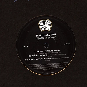 Malik Alston - In A Better Way