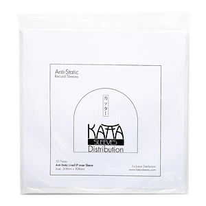 KATTA - 12" Vinyl LP Innenhüllen KATTA Sleeves (Anti-Static Lined Inner Sleeves with Arrows)
