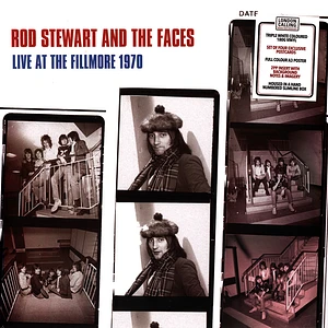Rod Stewart And The Faces - Live At The Fillmore Deluxe White Vinyl Edition