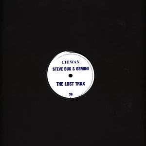 Steve Bug & Gemini - The Lost Trax