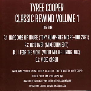 Tyree Cooper - Classic Rewind Volume 1