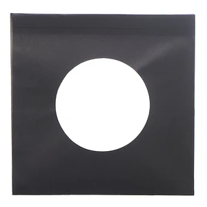 50x 7" Record Inner Sleeves - Innenhüllen (antistatisch / schwarz 80 g/m²)