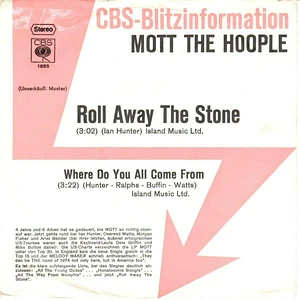 Mott The Hoople - Roll Away The Stone