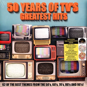 V.A. - 50 Years Of TV's Greatest Hits Record Store Day 2022 Splattered Vinyl Edition