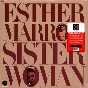 Esther Marrow - Sister Woman Record Store Day 2022 Vinyl Edition