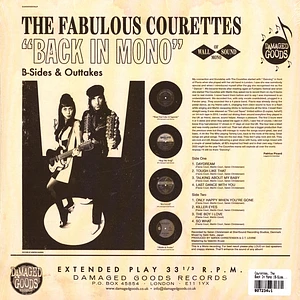 The Courettes - Back In Mono (B-Sides & Outtakes)