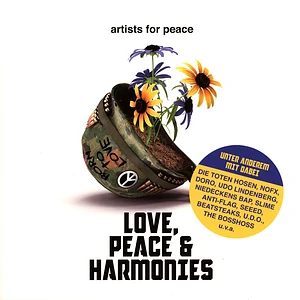 Artists For Peace - Love, Peace & Harmonies Yellow / Blue Vinyl Edition