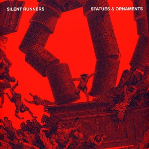 Silent Runners - Statues & Ornaments White/Black Marbled Vinyl Edition