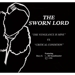 The Sworn Lord - The Vengeance Is Mine White Vinyl Edition