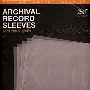 Archival Record Outer Sleeves - Pack Of 50
