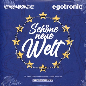 Menschabstinenz/Egotronic - Schöne Neue Welt Blue Vinyl Edition