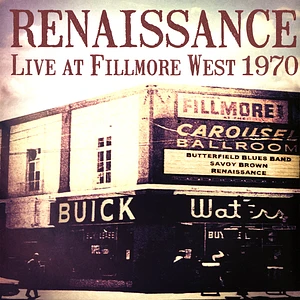 Renaissance - Live At Fillmore West