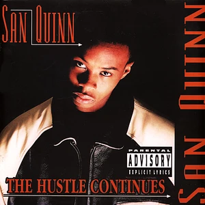 San Quinn - The Hustle Continues Orange Vinyl Edition