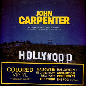 John Carpenter - OST Hollywood Story Transparent Black With Red Splatter Vinyl Edition