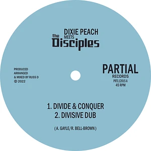 Dixie Peach & The Disciples - Divide And Conquer