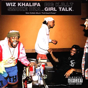 Wiz Khalifa, Big K.R.I.T., Smoke Dza, Girl Talk - Full Court Press Black Vinyl Edition