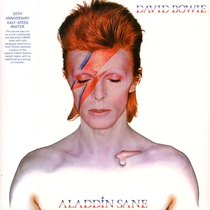 David Bowie - Aladdin Sane 50th Anniversary Half Speed Master Vinyl Edition
