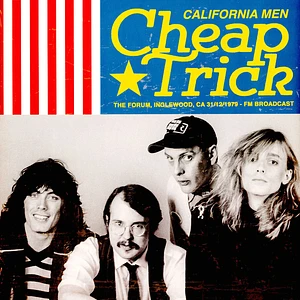 Cheap Trick - California Men - The Forum Inglewood 1979 Black Vinyl Edtion