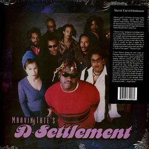 Marvin Tate's D-Settlement - Marvin Tate's D-Settlement Deluxe Edition