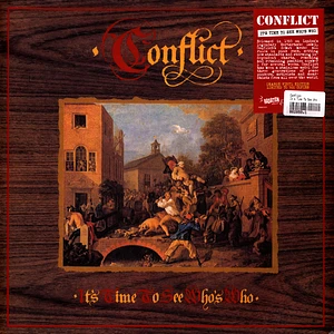 Conflict - It's Time To See Who's Who Orange Vinyl Edtion