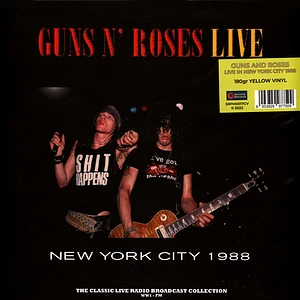 Guns N' Roses - Live In New York City 1988 Yellow Vinyl Edition