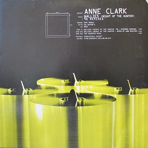 Anne Clark - Wallies (Night Of The Hunter) 98 Remixes