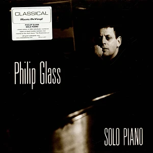 Philip Glass - Solo Piano Black & White Marbled Vinyl Edition