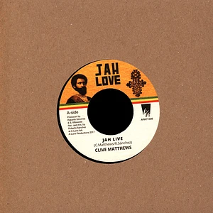 Clive Mathews / Lone Ark Rhythm Force - Jah Live / Wadada Version