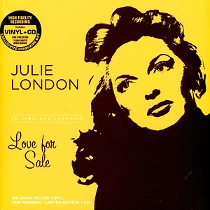 Julie London - Love For Sale Record Store Day 2023 Yellow Vinyl Edition