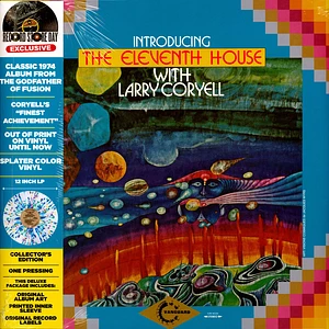 Larry Coryell - Introducing The Eleventh House Record Store Day 2023 Blue & Purple Splatter Vinyl Edition