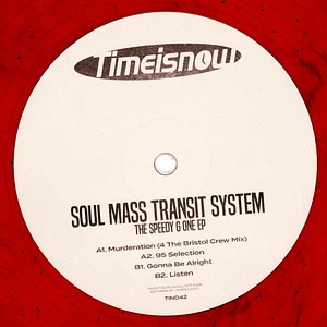 Soul Mass Transit System - The Big Speedy G One Ep Pink Marbled Vinyl Edition