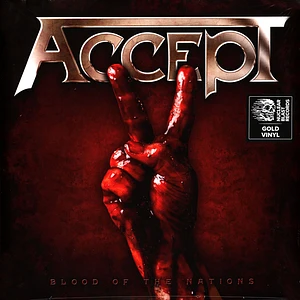 Accept - Blood Of The Nations Limited Gold Vinyl Edition