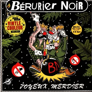 Berurier Noir - Joyeaux Merdier 1983-2023 Edition Corona Effect Green White Vinyl Edition
