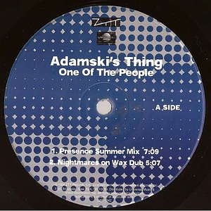 Adamski's Thing - One Of The People