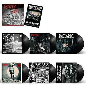 Bastards - Arctic Hardcore - Complete Studio Recordings & Rare Rehearsal Tapes 6lp Box Black Vinyl Edition