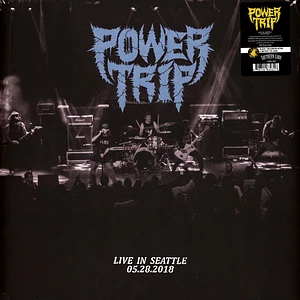 Power Trip - Live In Seattle Yellow And Black Splatter Vinyl Edition