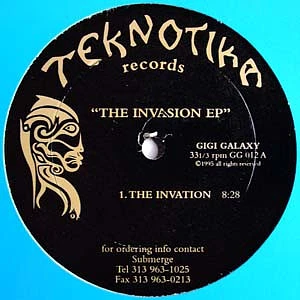 Gigi Galaxy - The Invasion EP