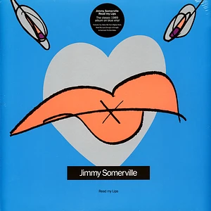 Jimmy Somerville - Read My Lips 2023 Reissue Blue Vinyl Edition