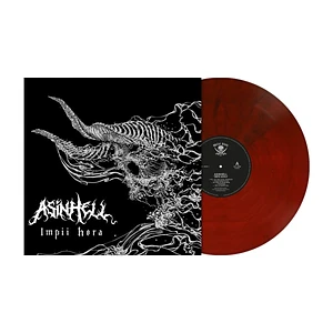 Asinhell - Impii Hora Crimson Red Marbled Vinyl Edition