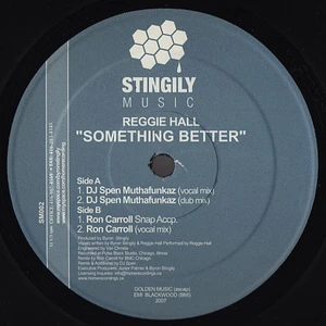 Reggie Hall - Something Better