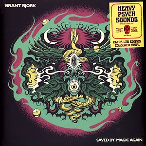 Brant Bjork - Saved By Magic Again Green Yellow And Purple Vinyl Edition