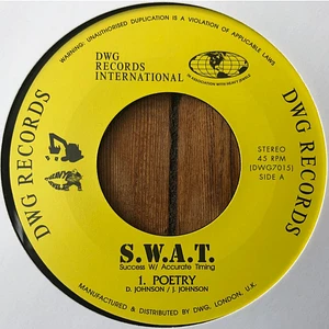 S.W.A.T. - Poetry