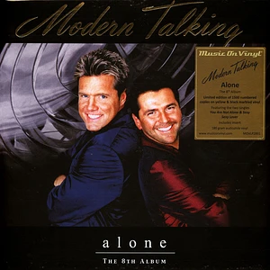 Modern Talking - Alone Yellow & Black Marbled Vinyl Edition